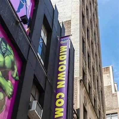 Exterior view of Themed Store Midtown Comics in Broadway